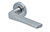 scoop pullbloc 3.0 türdrücker form 1026 in edelstahl matt auf rundrosette