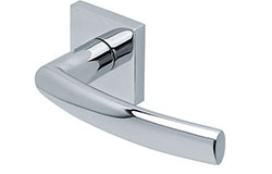 scoop pullbloc 4.1 türdrücker form 2003 in edelstahl poliert auf quadratrosette