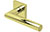 scoop pullbloc 4.1 türdrücker form 2106 in pvd messinggelb auf quadratrosette