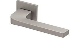 scoop formspiele türdrücker form 8044 in nickel satin auf quadratrosette