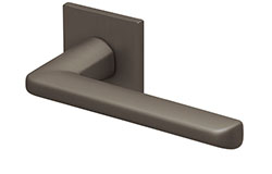 scoop formspiele türdrücker form 8050 in titanium matt auf quadratrosette