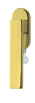 scoop fenstergriffe form 1005 pvd messinggelb auf ovalrosette abschließbar