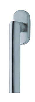 scoop fenstergriffe form 1108 edelstahl matt auf ovalrosette
