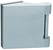 scoop glastürbeschläge glastürband dreiteilig in aluminium ev1 eckig