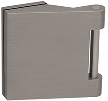 scoop glastürbeschläge glastürband dreiteilig in nickel satin