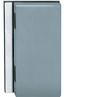 scoop office glastürbeschläge gegenkasten form b in edelstahl matt