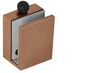 scoop formspiele türfeststeller in pvd kupfer matt